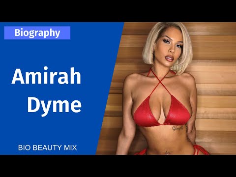 Amirah Dyme - Bikini Model and Fashion Show Star