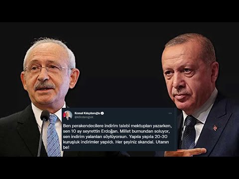 Kılıçdaroğlu'dan Erdoğan'a: Her şeyiniz skandal, utanın be!