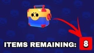 8 items in mega box | Gaming prodigy | #shorts #youtubeshorts #brawlstars