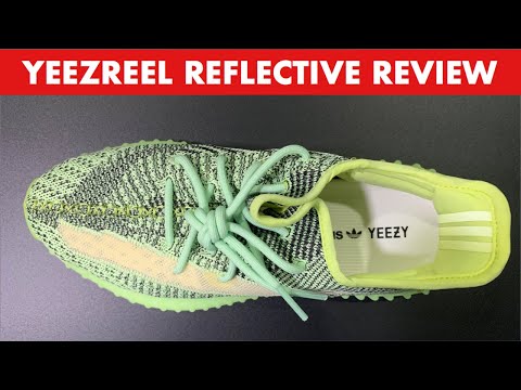 END Features adidas YEEZY Boost 350 v2 Yeezreel