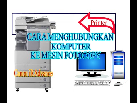 Video: Cara Menyambungkan Pencetak Ke Komputer