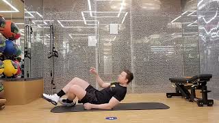 Isometric Single Leg Glute Bridge