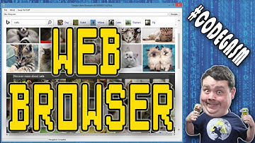 How to Code a Web Browser in C# .NET w/ Visual Studio : #Codegasm 5 - @Barnacules