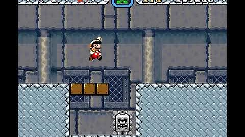 SMW Custom Level - Strawberry Plains Castle