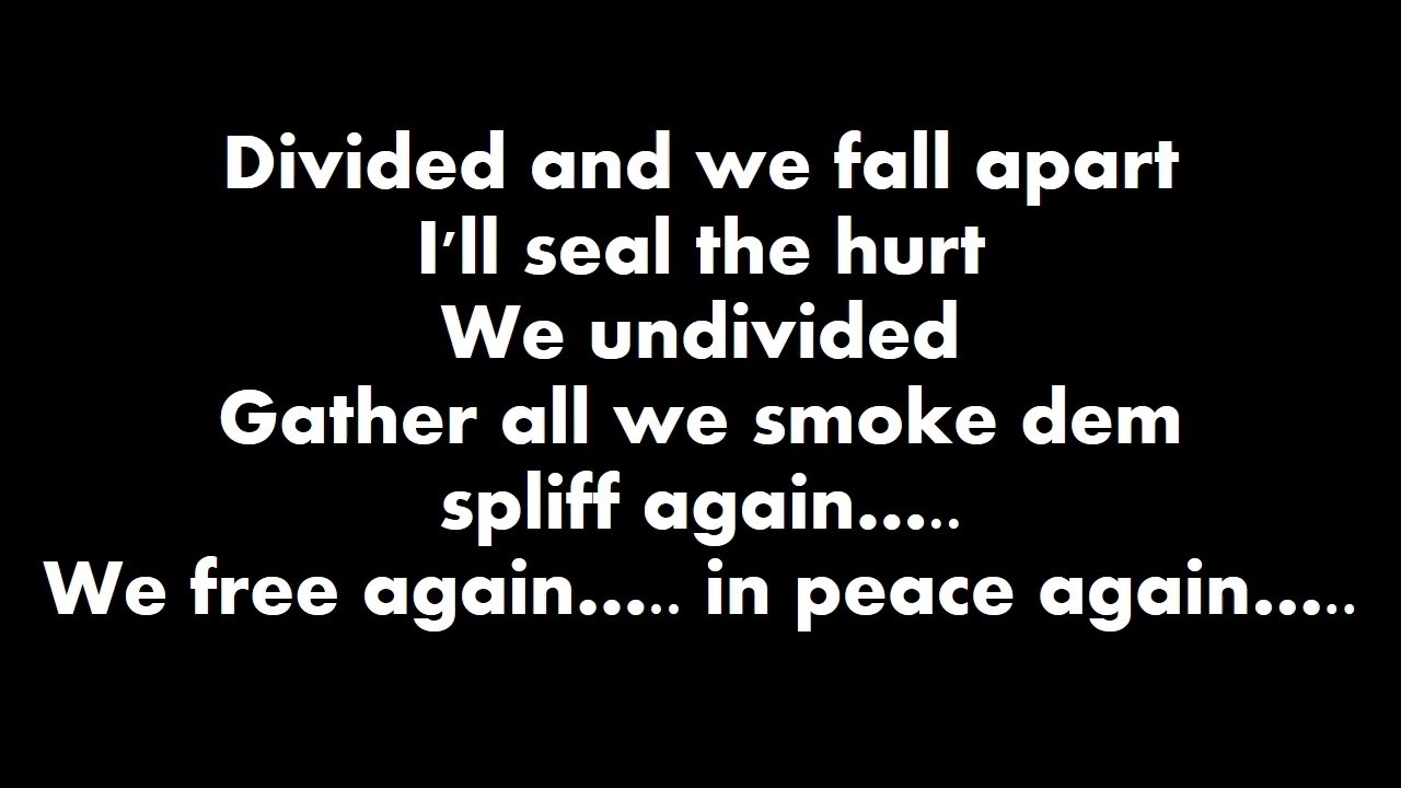 Song For The Suspect Lyric Video - Franco