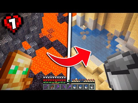 Я Перенёс Океан в АД за 100 ДНЕЙ в Майнкрафт Хардкор