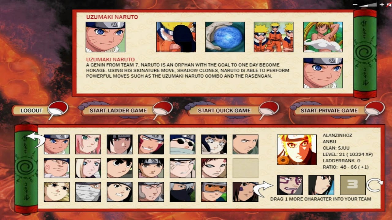 Naruto-Arena :: NAWIKI: Arquivo