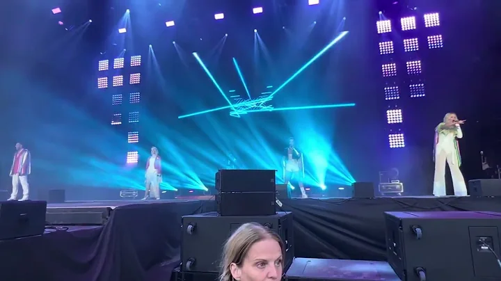 Steps - Neon Blue - Live - Brighton Pride - 6th August 2023