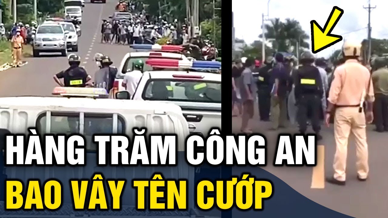 Hàng trăm công an 'VÂY BẮT' nghẹt thở người đàn ông NỔ SÚNG cướp ở Long Khánh Đồng Nai | Tin 3 Phút