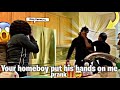 Your homeboy put his hands on me prank on baby dad(Damaury)🤬👊🏽