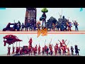 Colossal dynasty team vs colossal medieval team  totally accurate battle simulator  tabs