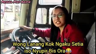 DRIVER CANTIK BUS AGRA MAS DOUBLE DECKER Aktor Kata Kata