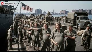 Pregnant German POWs Couldn't Believe Their First Day In America