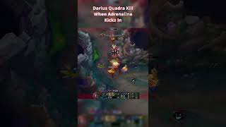 Quadra Kill | How to Play Darius the best way | Darius Top Lane Tips #leagueoflegends #darius