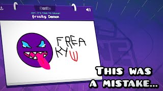 Never Let Geometry Dash Fans Play This Game (Gartic Phone)
