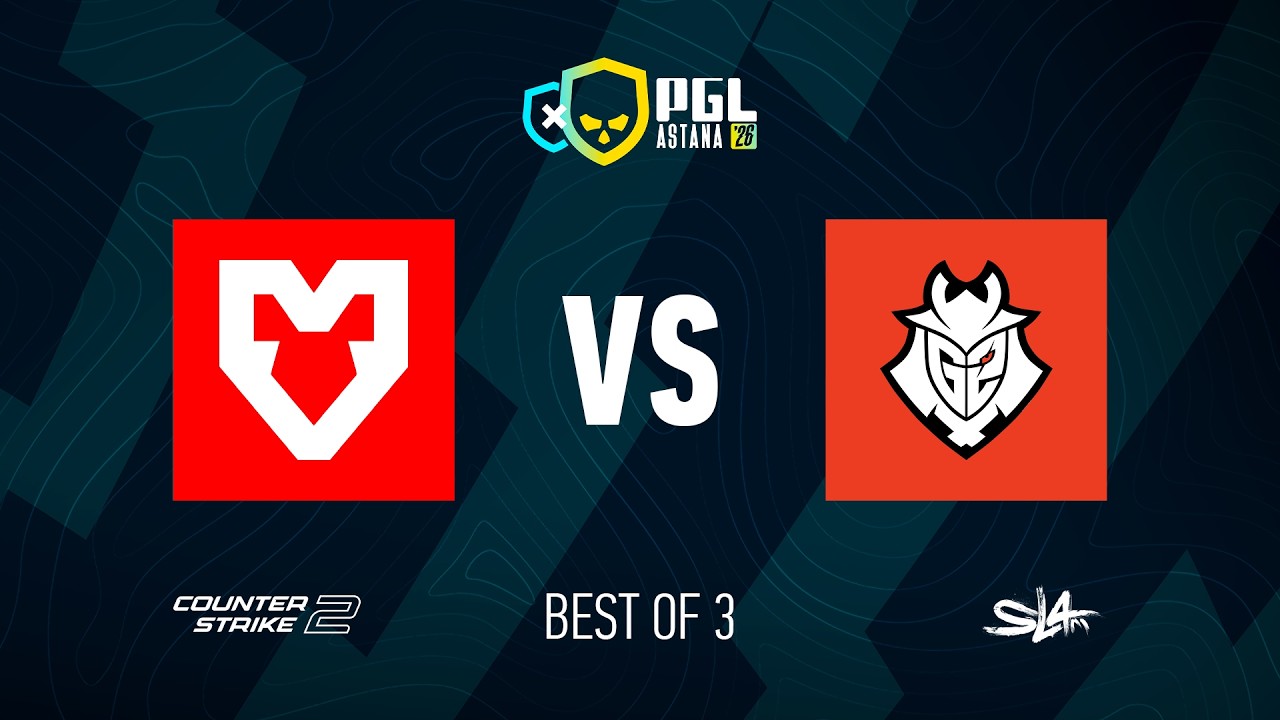 G2 vs. MOUZ | BO3 | PGL Astana 2026 Group Stage | VOD | 🎙КРИВОЙ ЭФИР