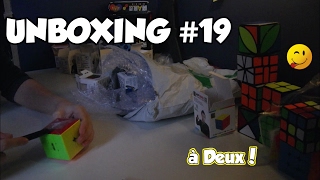 UNBOXING à DEUX ! #19 | Cubing Classroom MF3RS, MoYu Square-1, Magnetic Skewb (ou pas!)