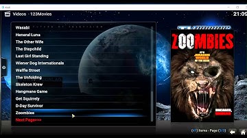 123 movies Video add ons on KODI Jarvis 16