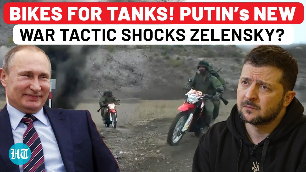 Russia s suicidal bike squads smash ukraine frontlines putin s new war