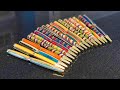 PENS MADE OUT OF ONE SKATEBOARD!