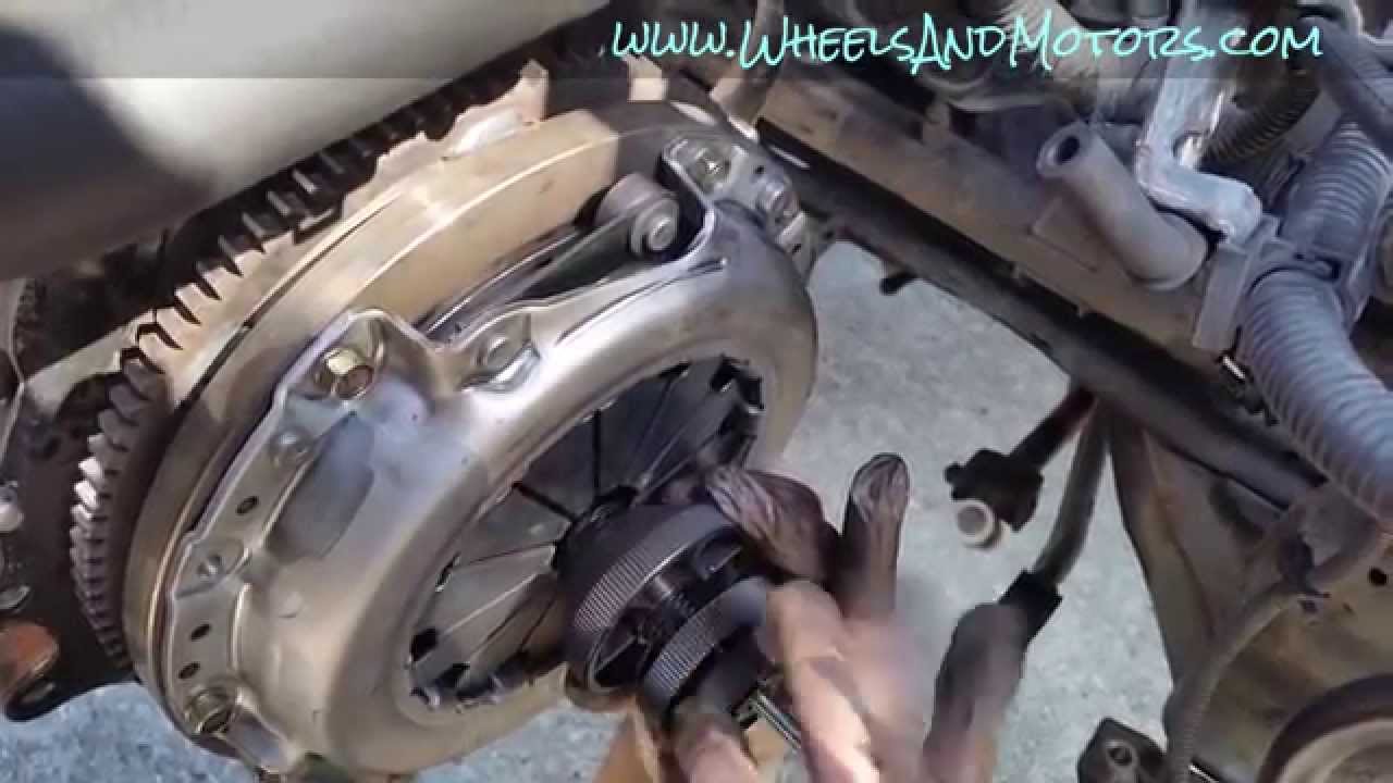 How to change clutch on front wheel drive vehicle (Nissan ... 2009 subaru impreza fuse box 