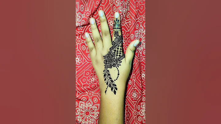 new simple mehendi design....🫶❤️ #viral #trend #mehendidesigns #shorts