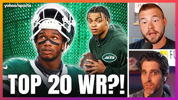 Justin Fields Could UNLOCK Garrett Wilson’s Fantasy Potential! | Yahoo Fantasy Forecast