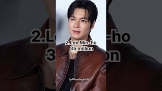 top 10 most followed korean actors on Instagram 2025📸💖 #top10treandinghub #kdrama