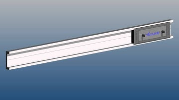 An Accuride linear slide with recirculating ball carriage
