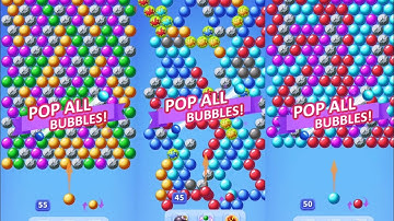 Shoot Bubble Pop Bubbles | Bubble Shooter Levels 71-75 Gameplay Walkthrough | Android & iOS 2025