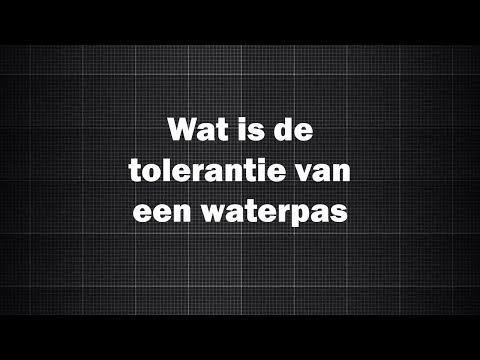 Video: Wat Is Tolerantie?