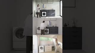 洗濯家事、これひとつで完結!ランドリールーム専用収納登場