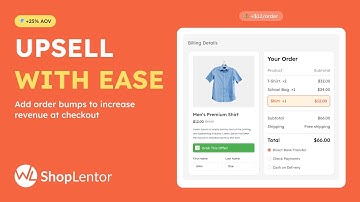How to Add Order Bumps to WooCommerce Checkout Page | Increase Order Value at Checkout | ShopLentor