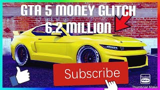 !!6.2MILLION PER HOUR!! GTA 5 MONEY GLITCH PS4/XBOX/PC