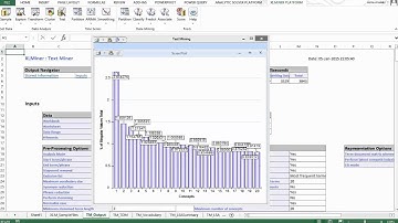 Text Mining with XLMiner in Excel