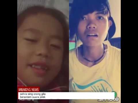 Smule lucu dikatain suara  jelek  dan orang gila sama anak 