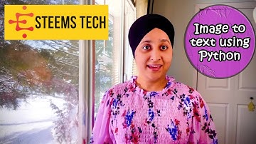 A 4 line code of Image to Text Conversion with Python