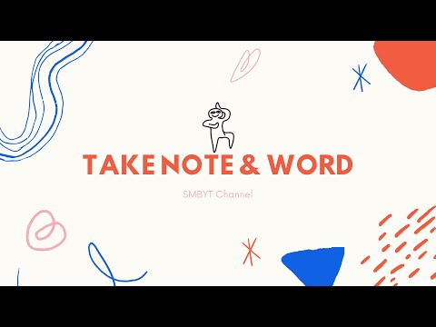 #1 Cách mà Sen take note bằng word – TAKE NOTE WITH WORD 2010 – TAKE NOTE ON LAPTOP –  SMBYT Mới Nhất