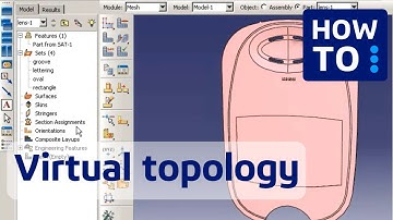 Virtual Topology | Abaqus Tutorial
