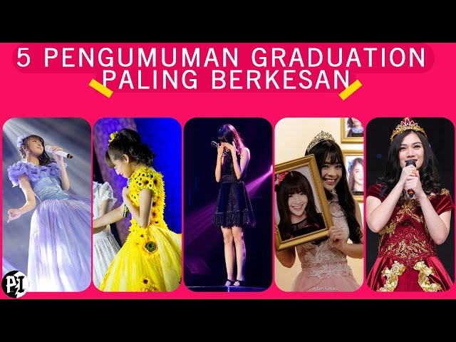 5 PENGUMUMAN GRADUATION MEMBER JKT48 PALING BERKESAN,JANGAN NANGIS!! class=
