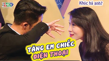 Yêu cầu bạn trai TẶNG ĐIỆN THOẠI ngày đầu HẸN HÒ, chàng trai BẬT KHÓC giữa sân khấu vì BỊ CHỌC IBMHH