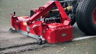 The RotoTine RT1502 from SMG: Attachment for loosening infill material in artificial turf systems.