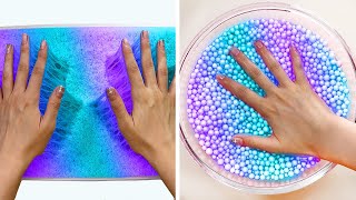 Slime So Satisfying You Can't Look Away! 12 Hours Of Relaxing Slime