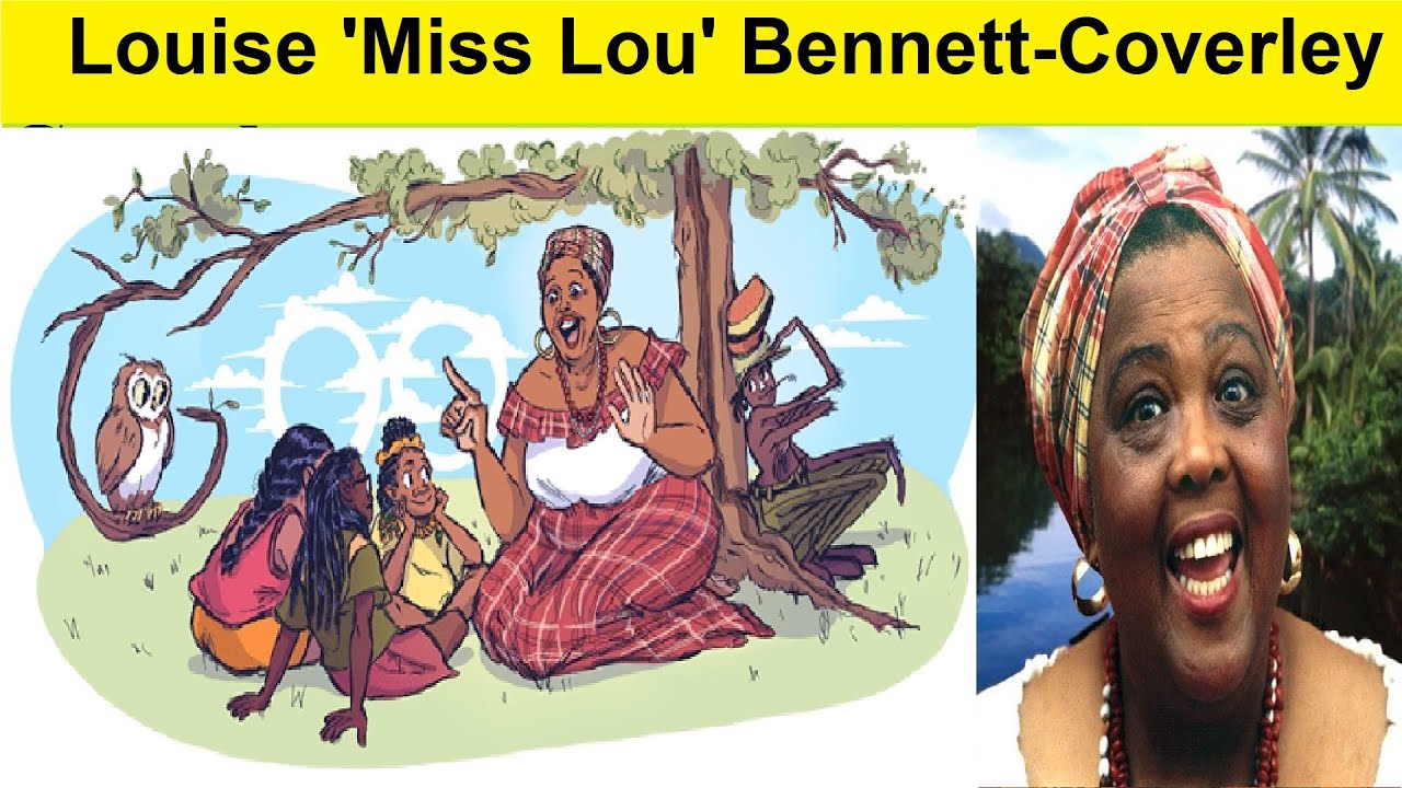 Louise Miss Lou Bennett-Coverley : Jamaican Poet folklorist Louise 'Miss  Lou' Bennett Coverley 