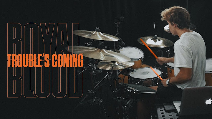 Trouble's Coming Drums version - Drums performance video thumbnail