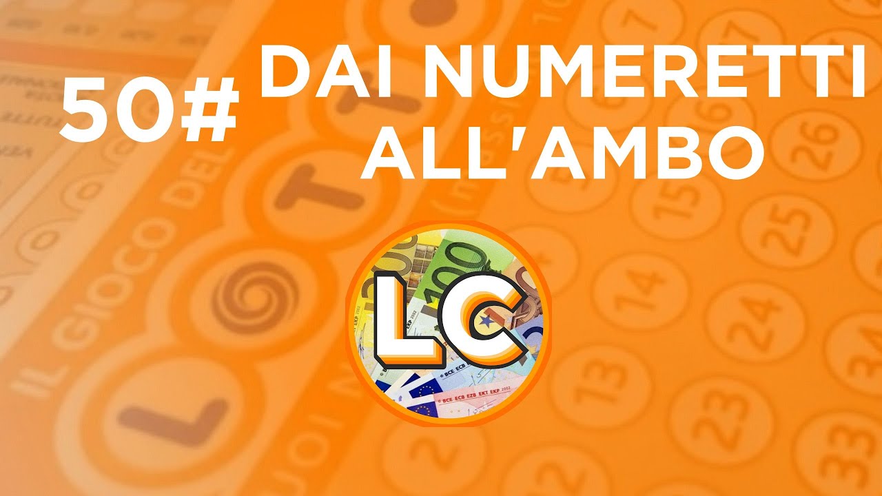 50# DAI NUMERETTI ALL'AMBO