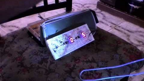 Contador de objetos CD4026