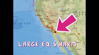 Large Earthquake Swarm Southern California Region. 6.4 EQ Mexico. Aurora forecast Sunday 5/12/2024