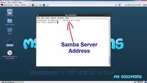 Samba Server Configuration in RHEL 6 Part 2 (Client Configuration)