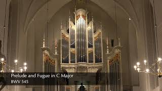 J. S. Bach: Prelude and Fugue in C Major BWV 545 | Bálint Karosi | Mariager, Denmark Aubertin Organ
